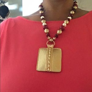 Necklace Statement piece with matching earrings